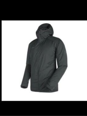 MAMMUT Chamuera SO Thermo Hooded Jacket Graphite Gray Women’s SIZE LRG